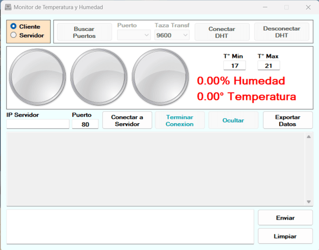 Arduino DHT Temperature Monitoring by Network