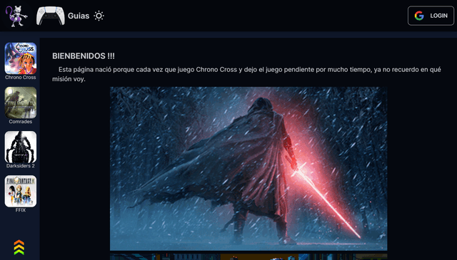 Guides for games